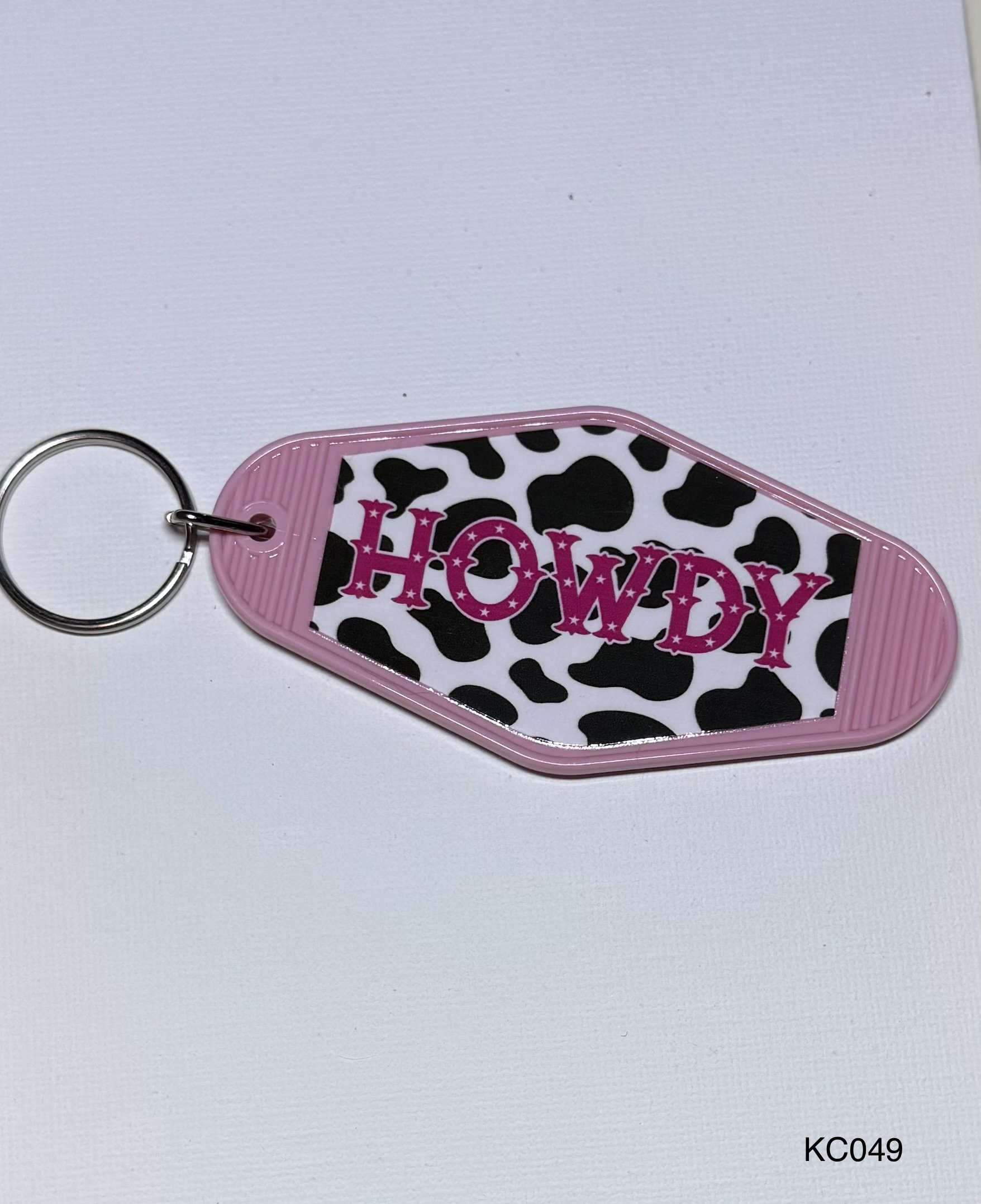 Howdy- Cow print