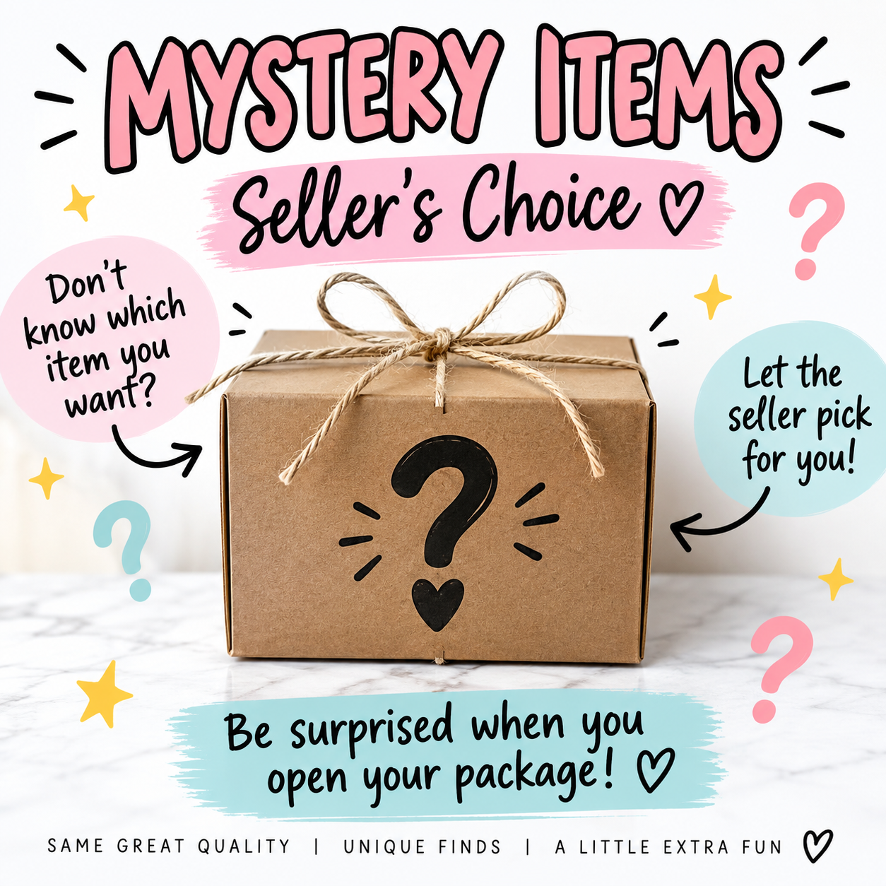 🎁 MYSTERY ITEM – SELLER’S CHOICE 🎁