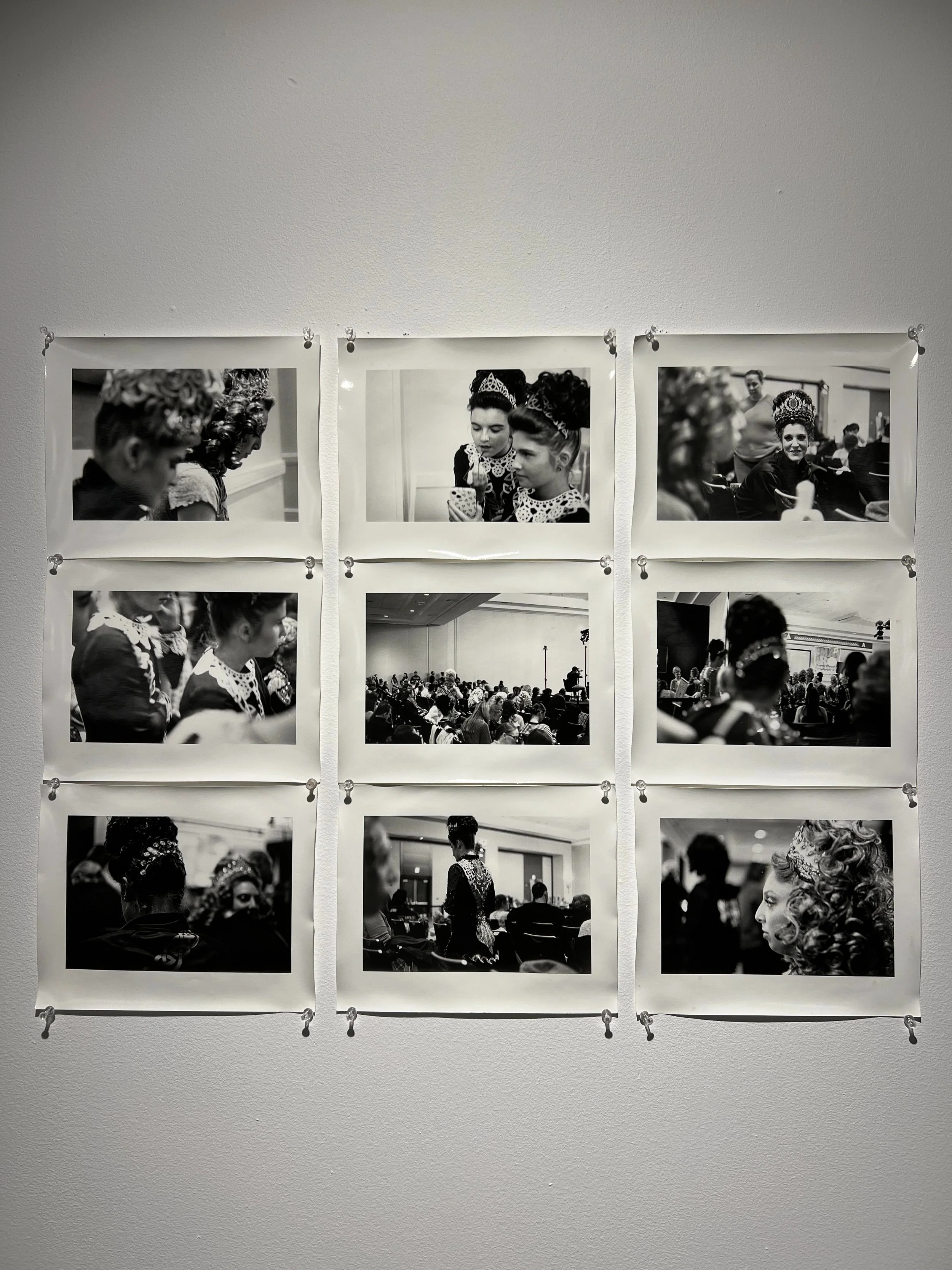 Watch series, Black and white 35 mm film, silver gelatin prints on 8 x 10 paper. 2024