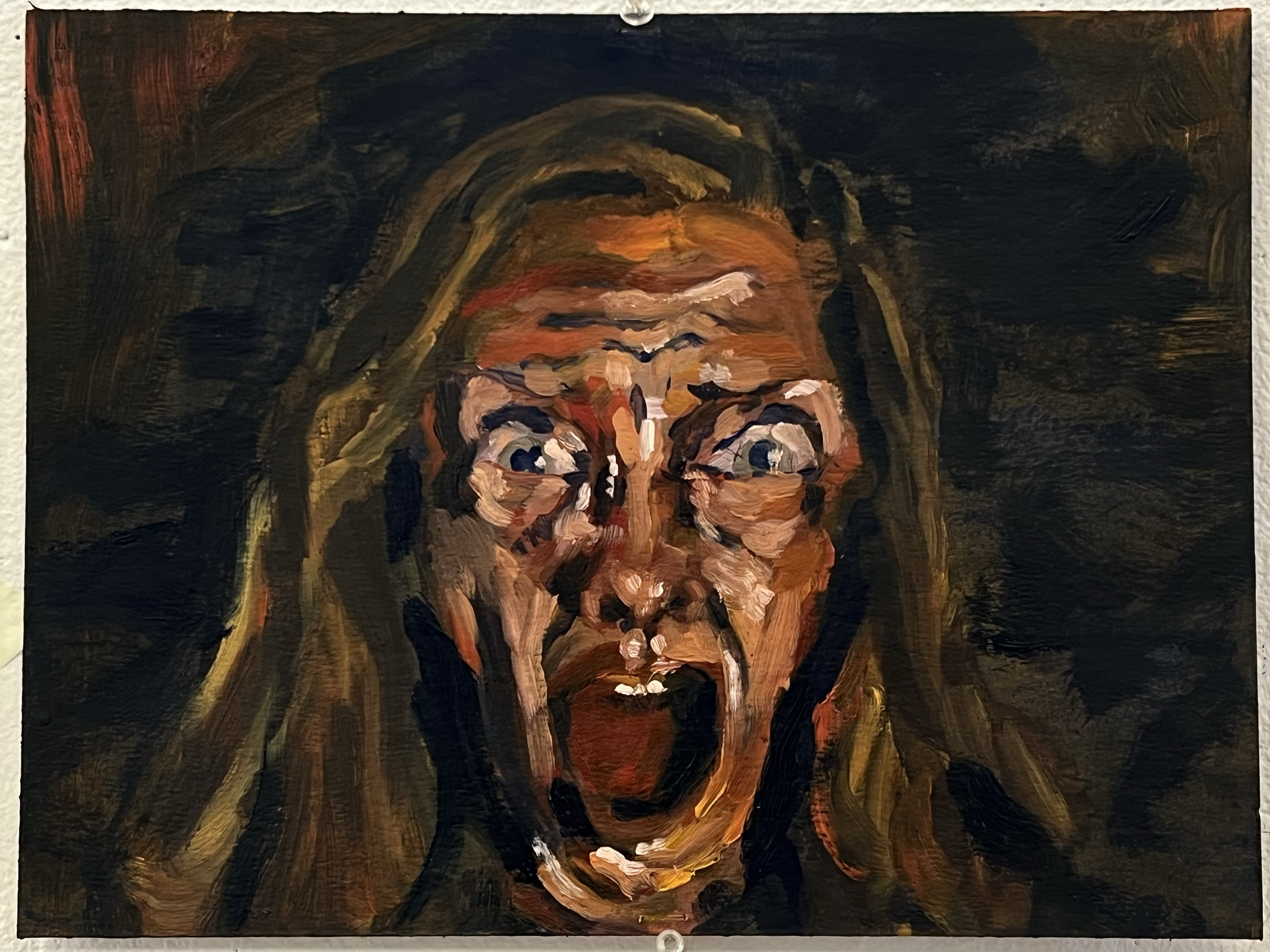 Toni, Oil on board, 12 x 9 in. 2023