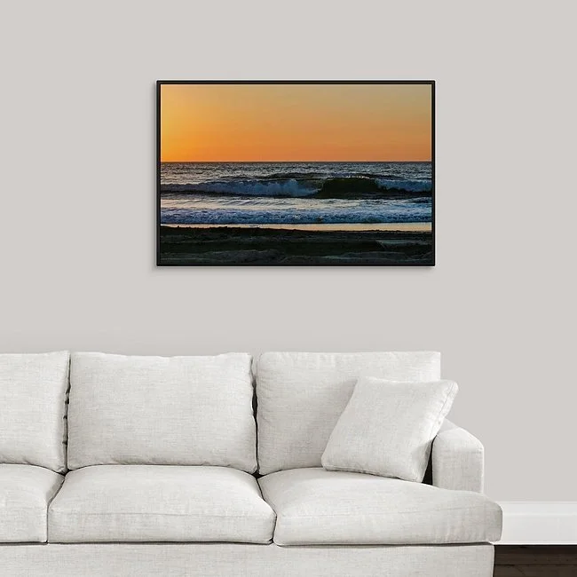 Ocean Sunrise I - Canvas Frame.jpeg