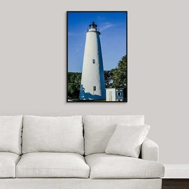 Ocracoke Light I Framed Canvas.jpeg