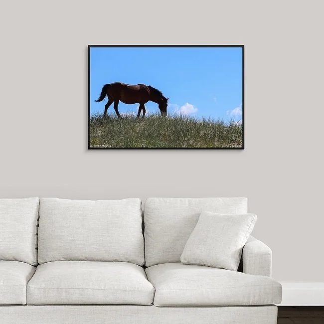 Grazing Heaven I - Black Framed Canvas 24x36 - Wall.jpeg