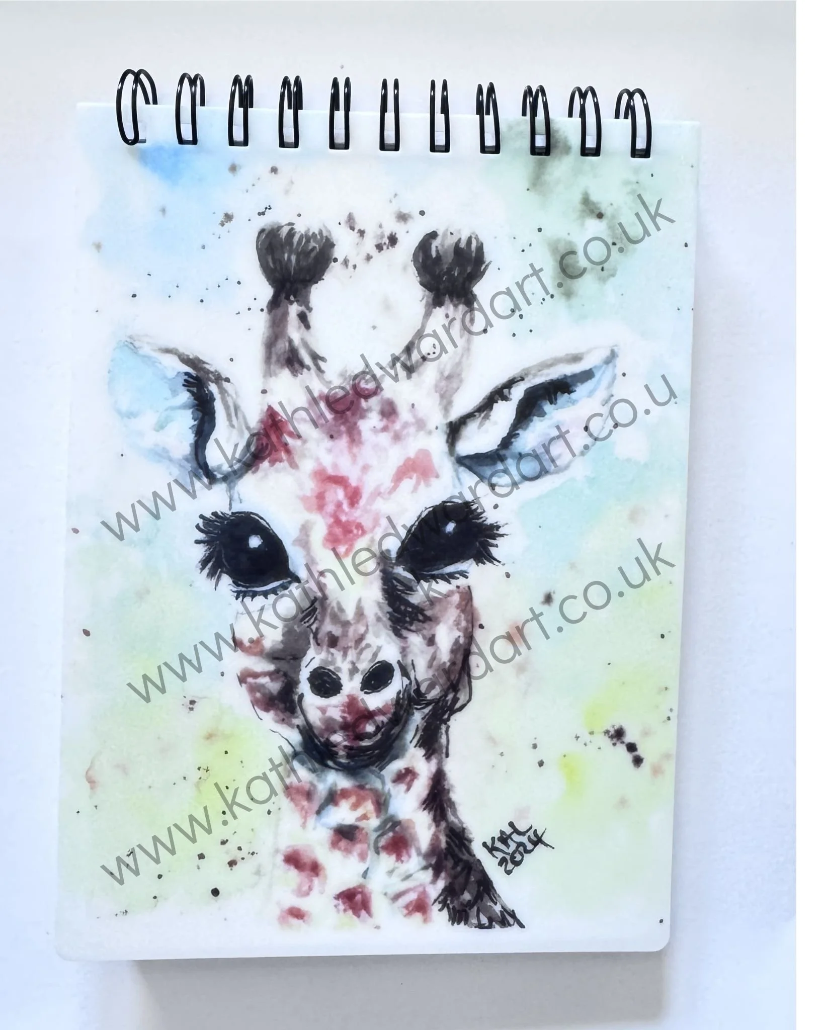 A6 Notebook - Giraffe