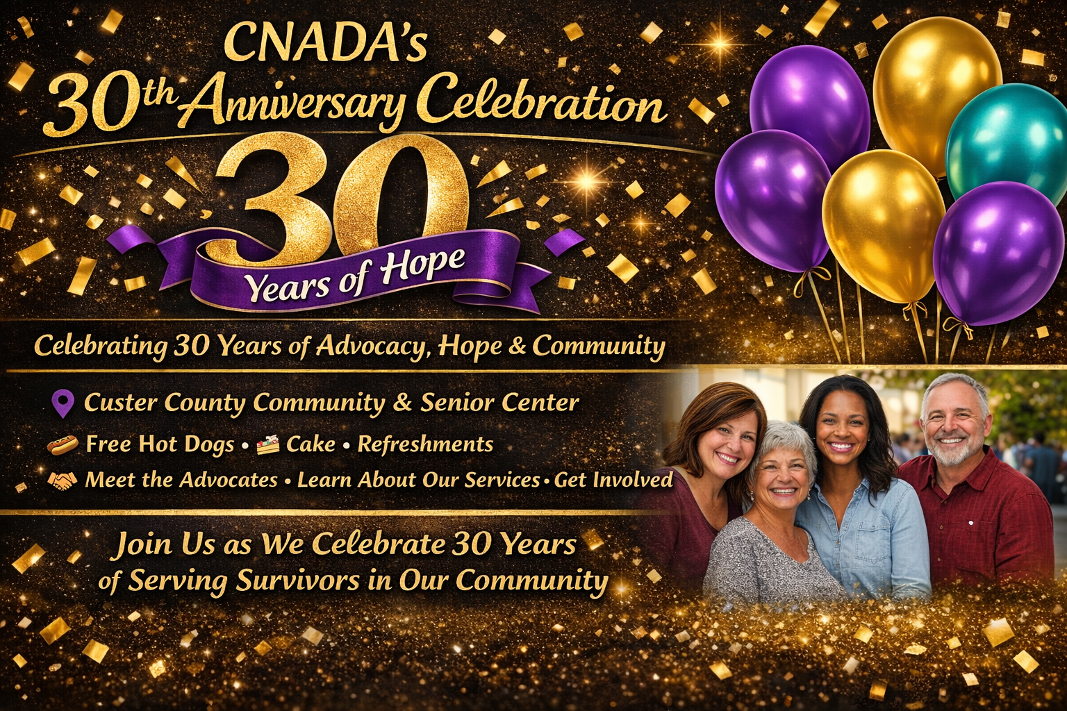 CNADA'S 30th Anniversary