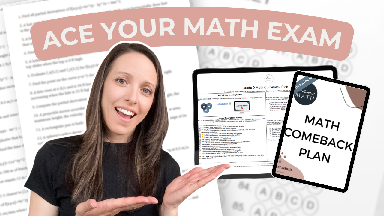 How to Ace Math