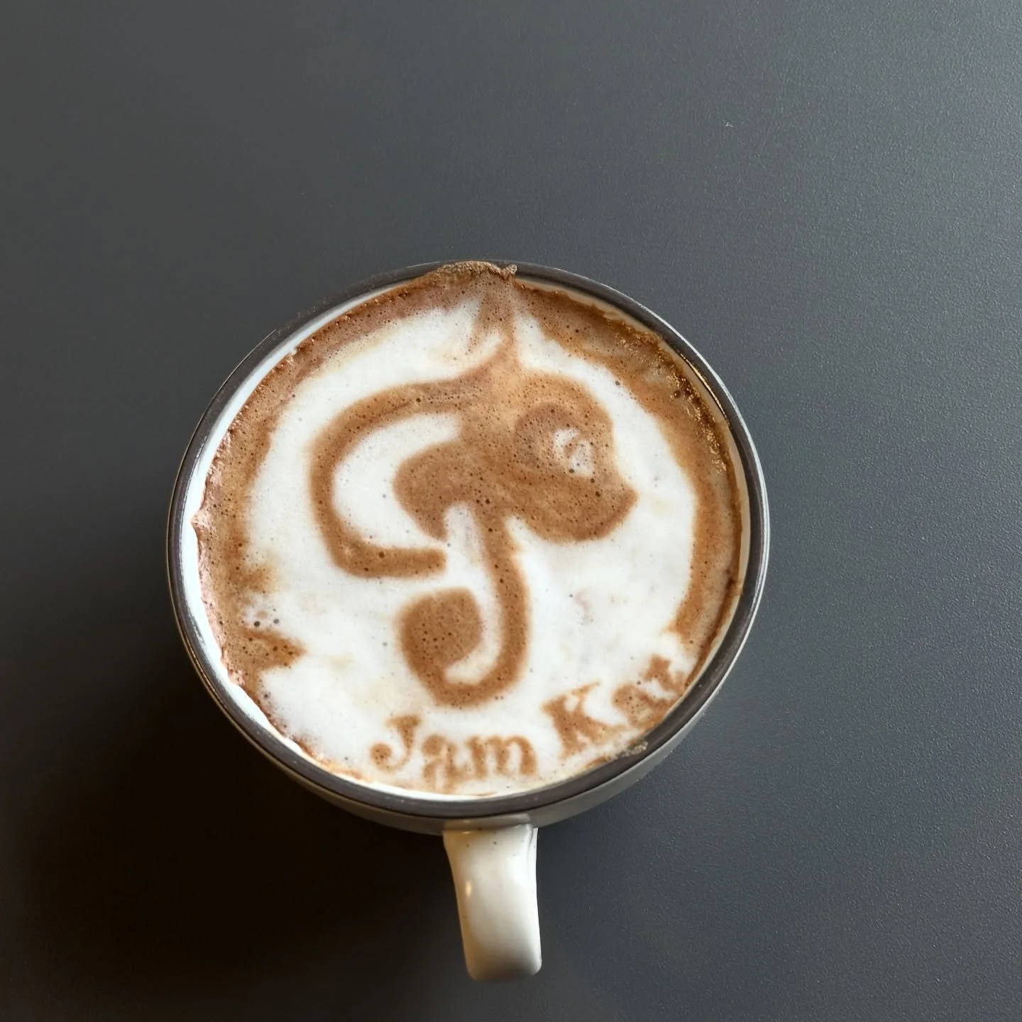 Jam Kat 🐈‍⬛🎼
#latteart #latte #art #drawing #barista #coffee #baristatraining #homebaristaworkshop #coffeeworkshop #bostonma #mass #massachusetts #jamkat #peakpresso