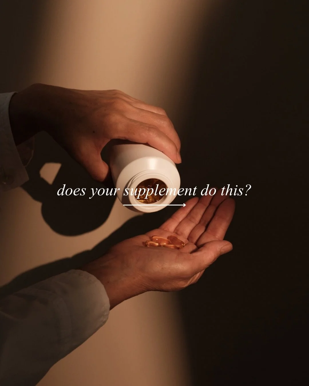 Does your supplement actually support your goals&hellip; or is it just sitting in your cabinet? 👀

Not all supplements are created equally.

The truth? Many over-the-counter options are made for mass shelves..not personalized results.

What matters: