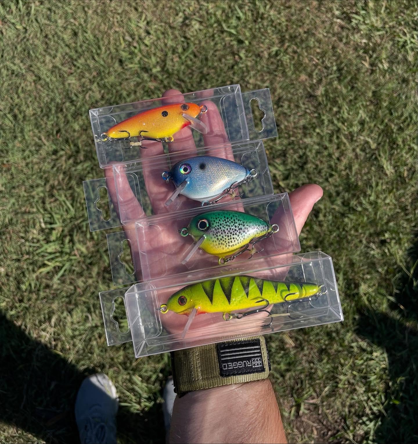 Little batch of classics. #fishing #luremaking #bassfishing #handmade #crankbait #woodworking #painting