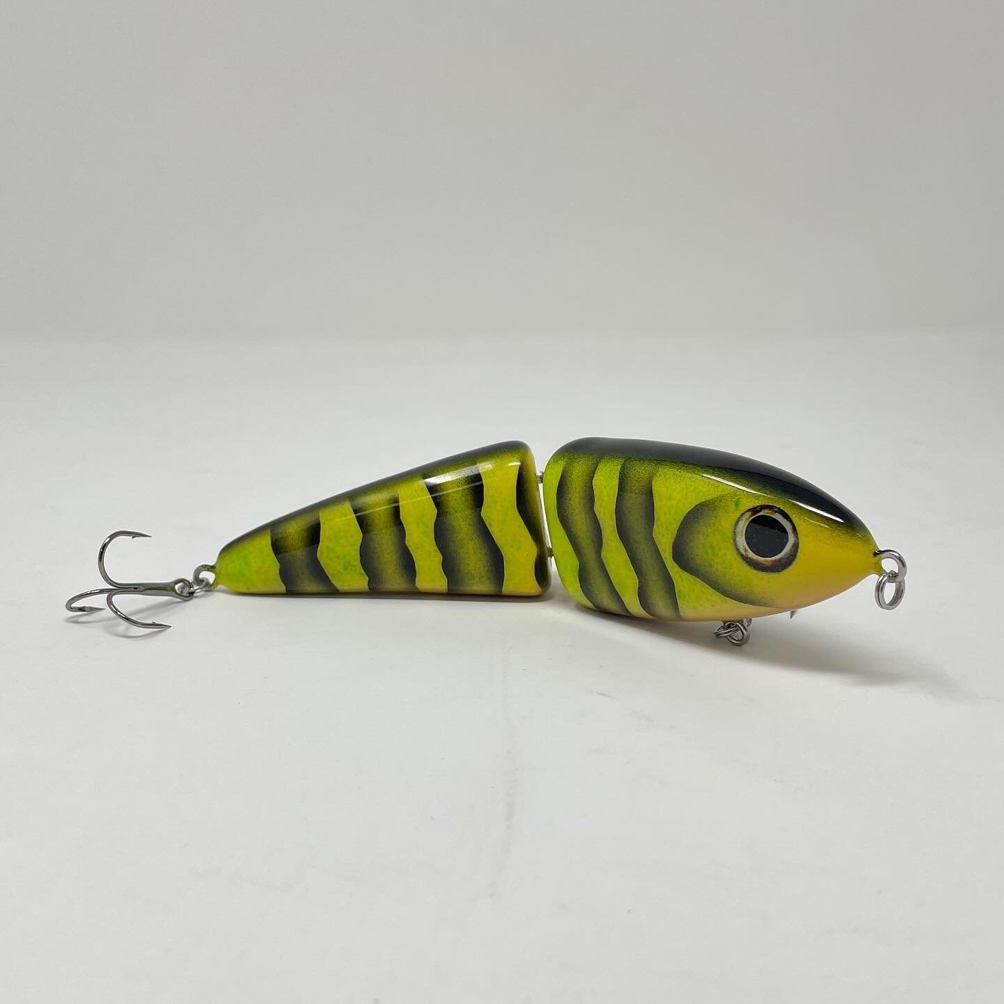 Perch glide bait for the big girls.  #fishing #bassfishing #swimbait #glidebait #woodworking #handmade #carving #painting #airbrush
