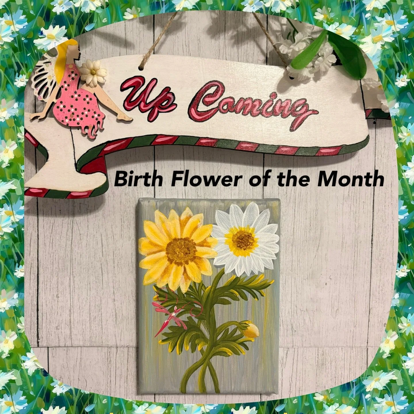 🌼 Birth Flower of the Month 🌼

Join me for a fun and relaxing painting class&mdash;no experience needed! I&rsquo;ll guide you step by step as we create this beautiful flower piece 🌸

🗓 April 28
🕐 1:00 PM
📍 43550 Palmilla Circle, Palm Desert
💲 