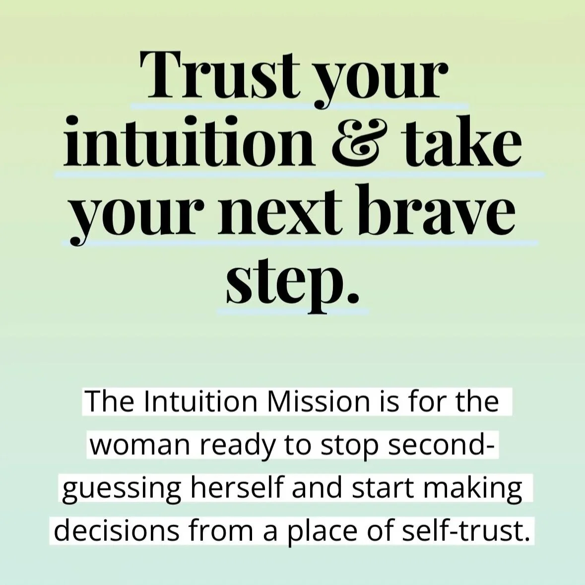 The Intuition Mission: Five Doorways to Hearing Yourself More Clearly
