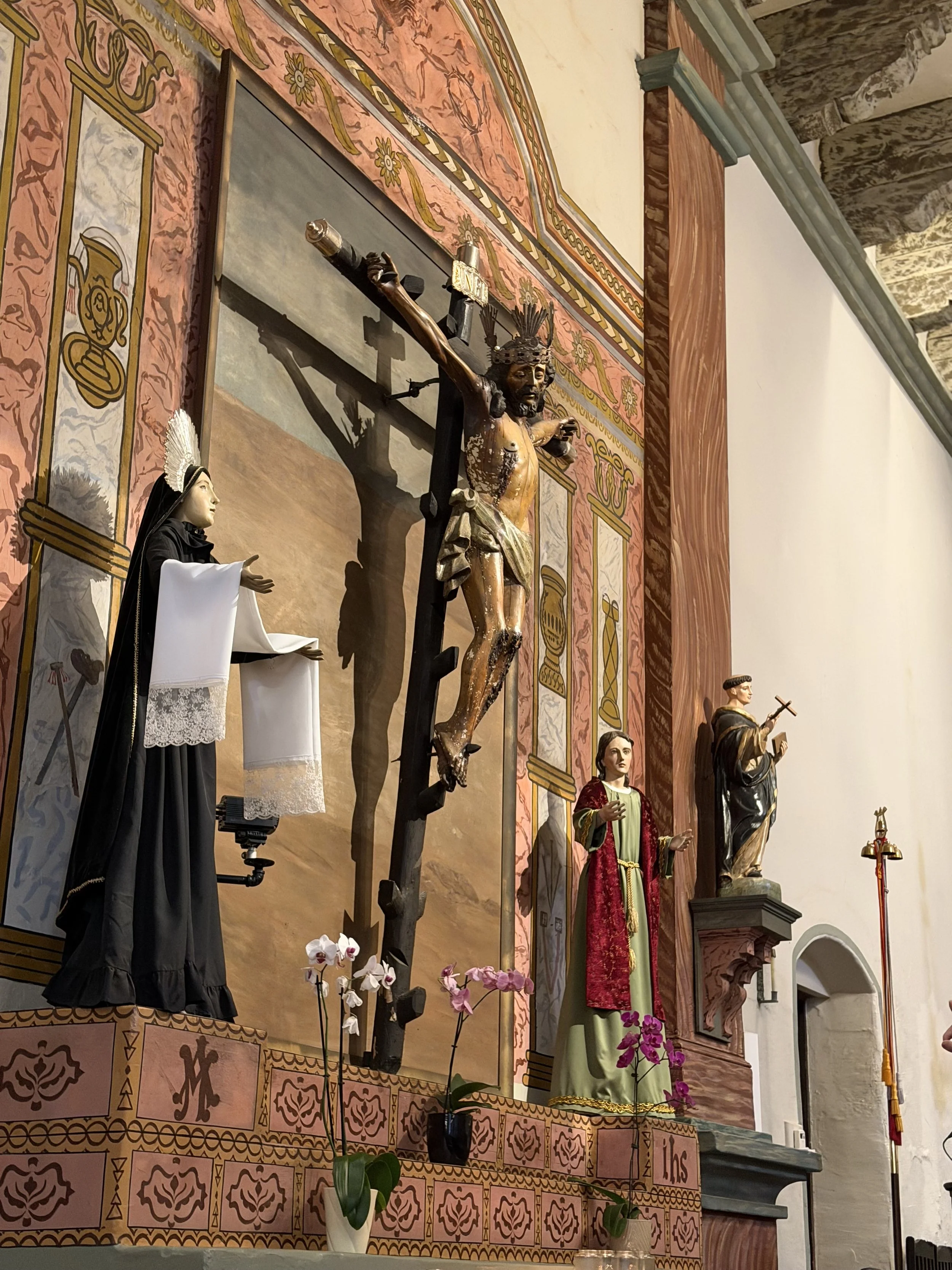 Their 500-year-old crucifix.