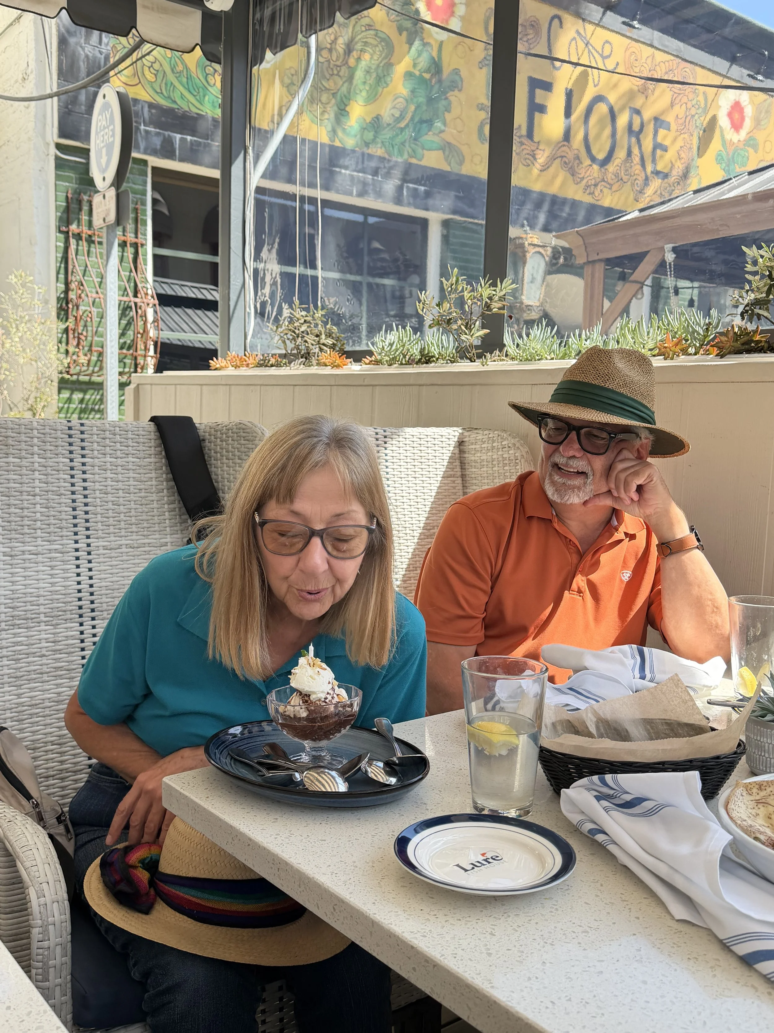 Colleen's birthday lunch!