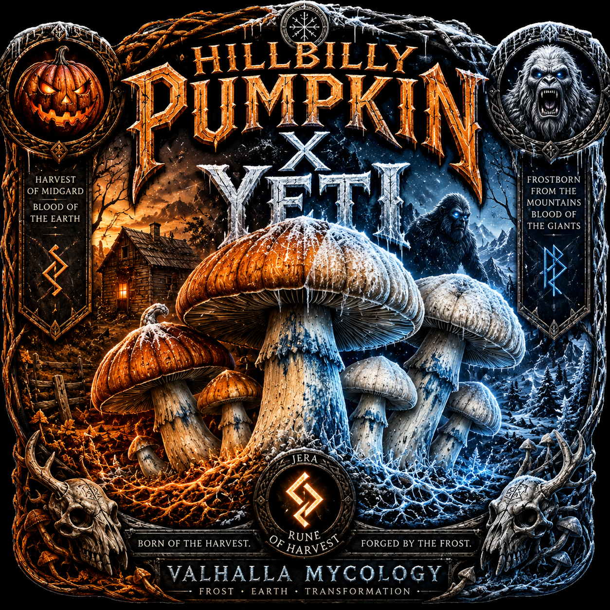 HILBILLY PUMPKIN X YETI