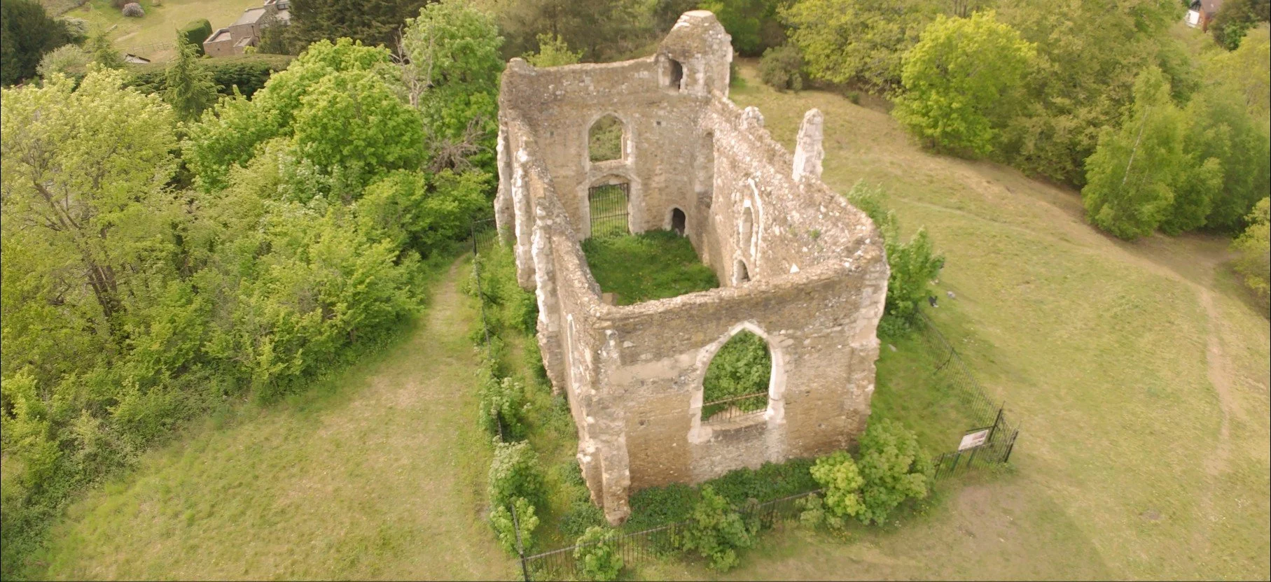 St Catherine’s Hill & Chapel, Guildford Surrey | 4K Drone Film | Film 09