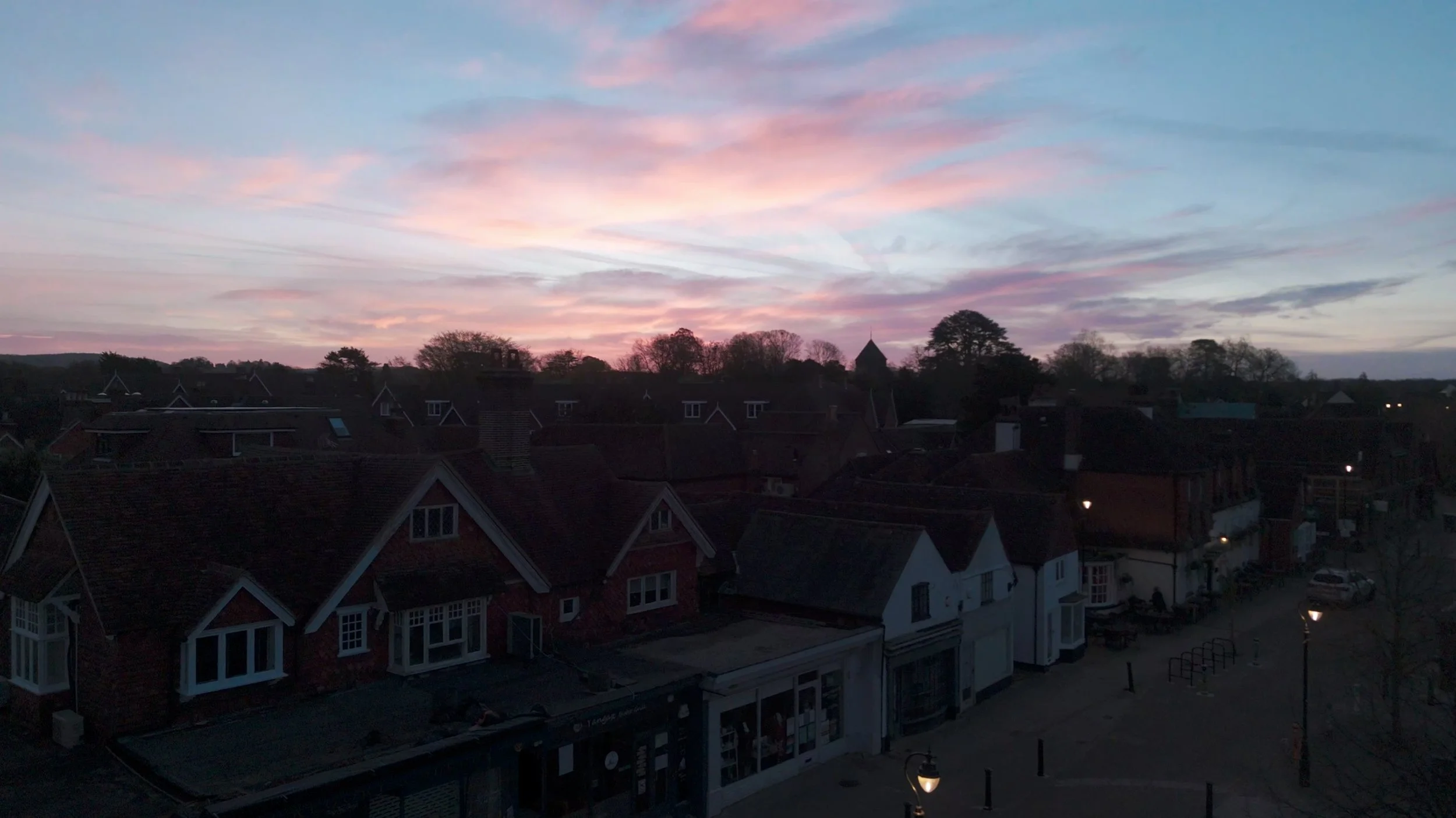 Cranleigh Sunrise, Surrey Hills – Drone images