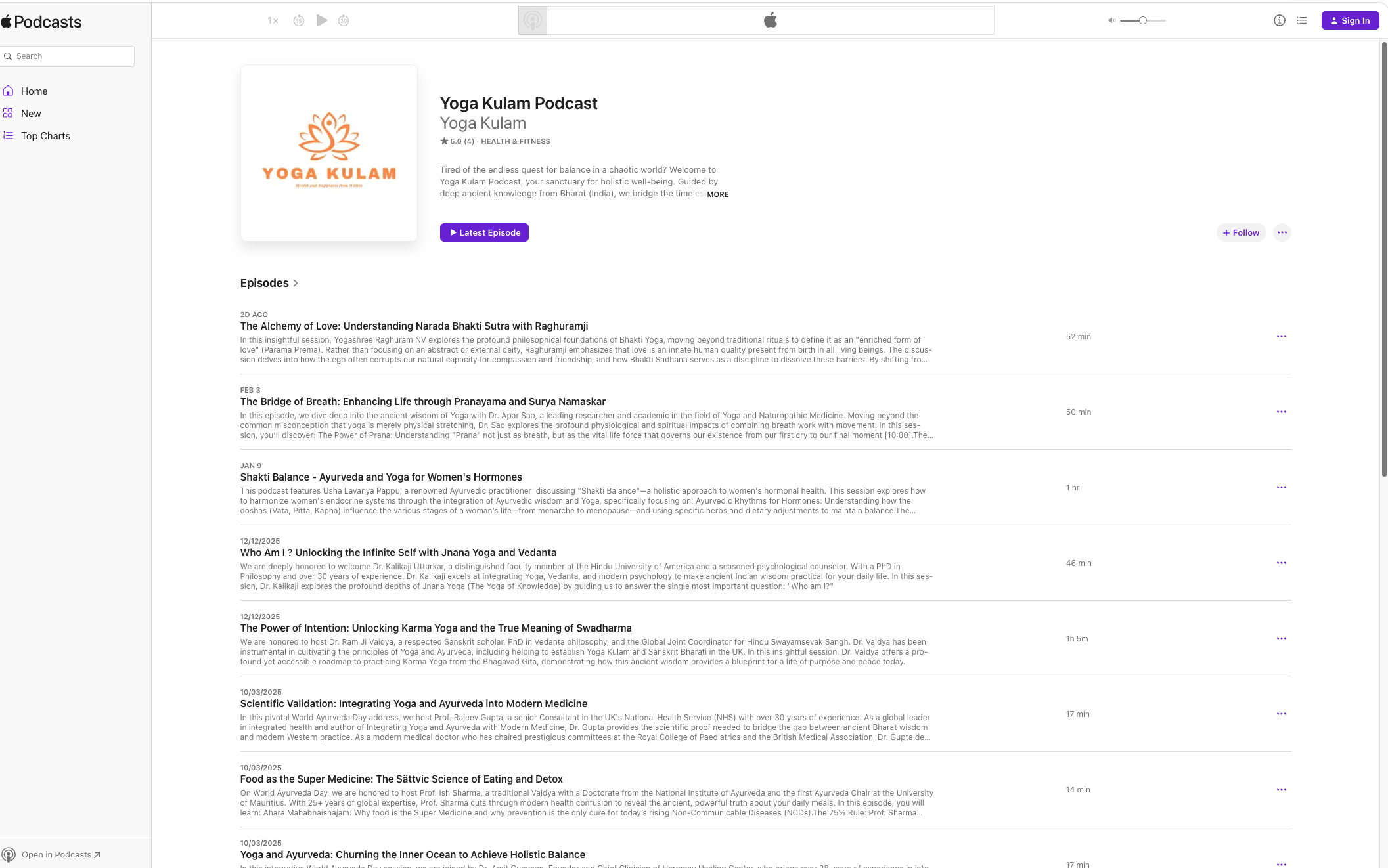 Listen to all curated ancient wisdoms in the modern context on our podcast channels