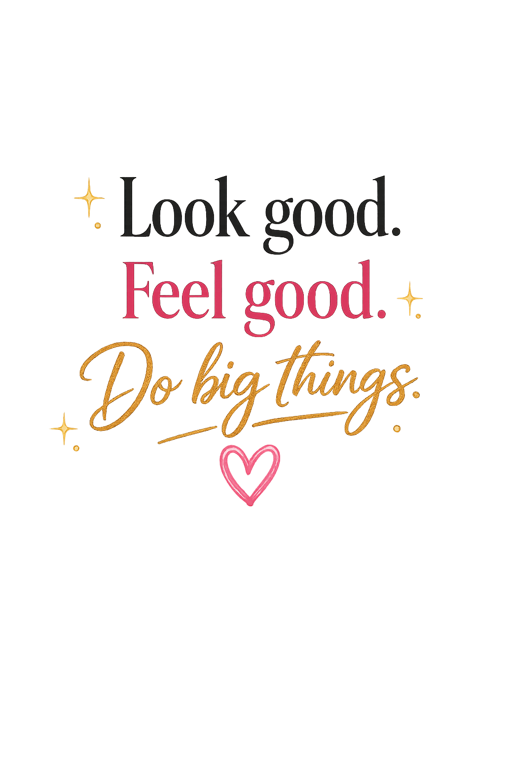 Women's fashion boutique graphic from Seabreeze Kloset promoting confidence, style and empowerment.