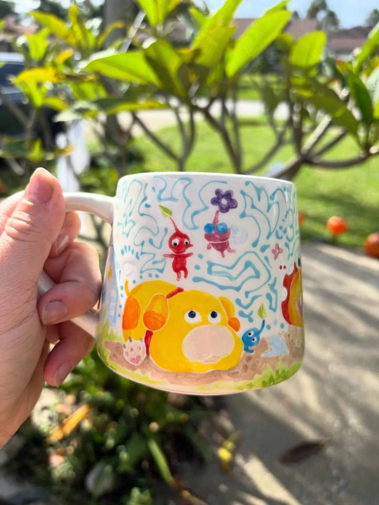 PIKMIN MUG ✌️
-
-
- with a secret vaping pikmin on the inside 
-
#art#drawing#painting#illustration#ceramics#pottery#potterypainting#allfiredup#pikmin#fanart#nintendo#mug#oatchi