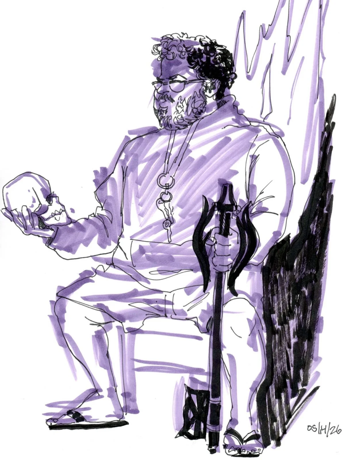 A fun one from drawing club last week 
-
-
-
-
#figuredrawing #art #sketchbook #stilllife #ink