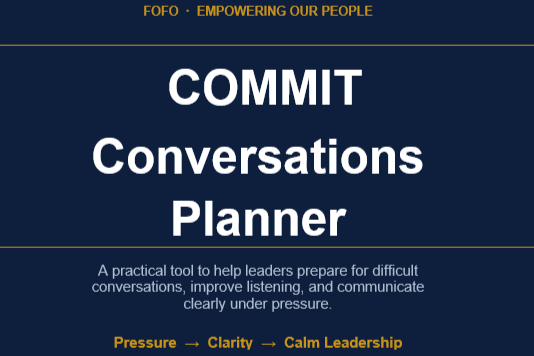 COMMIT Self-Assessment