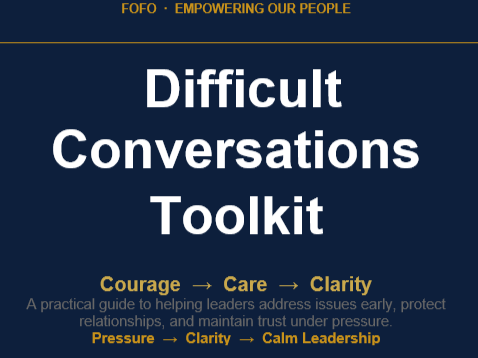 Difficult Conversations Toolkit