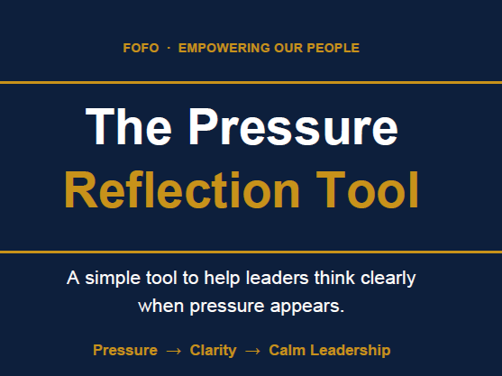 Pressure Reflection Tool