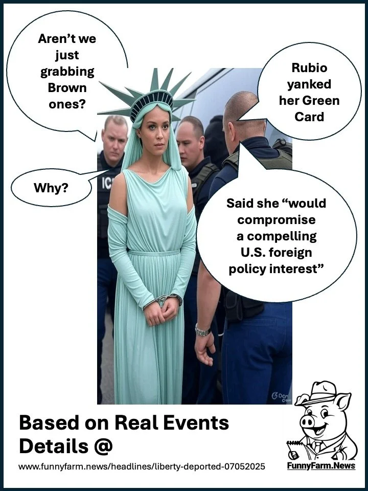 Lady Liberty Deported