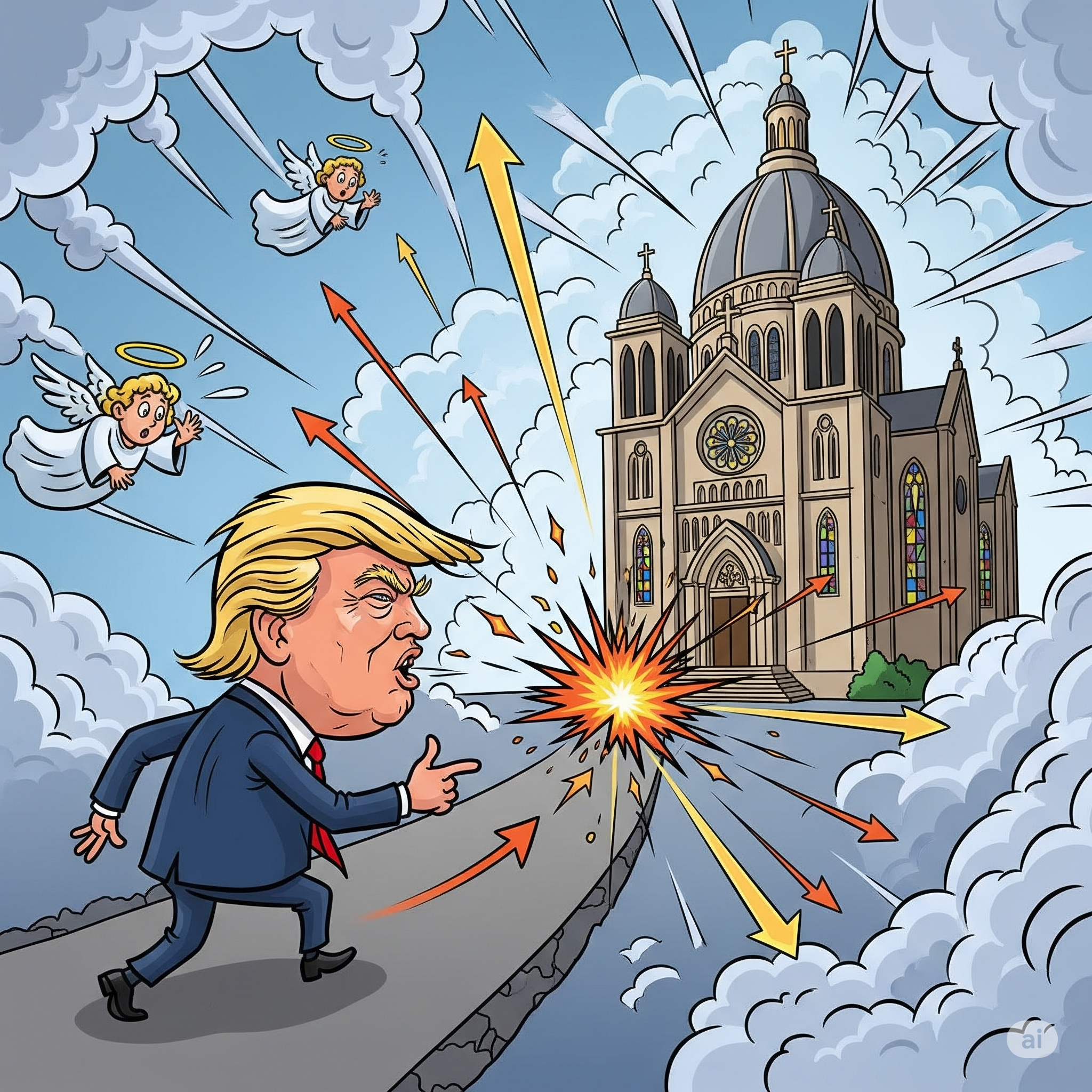 Donald Trump Is on a Collision Course With the Catholic Church