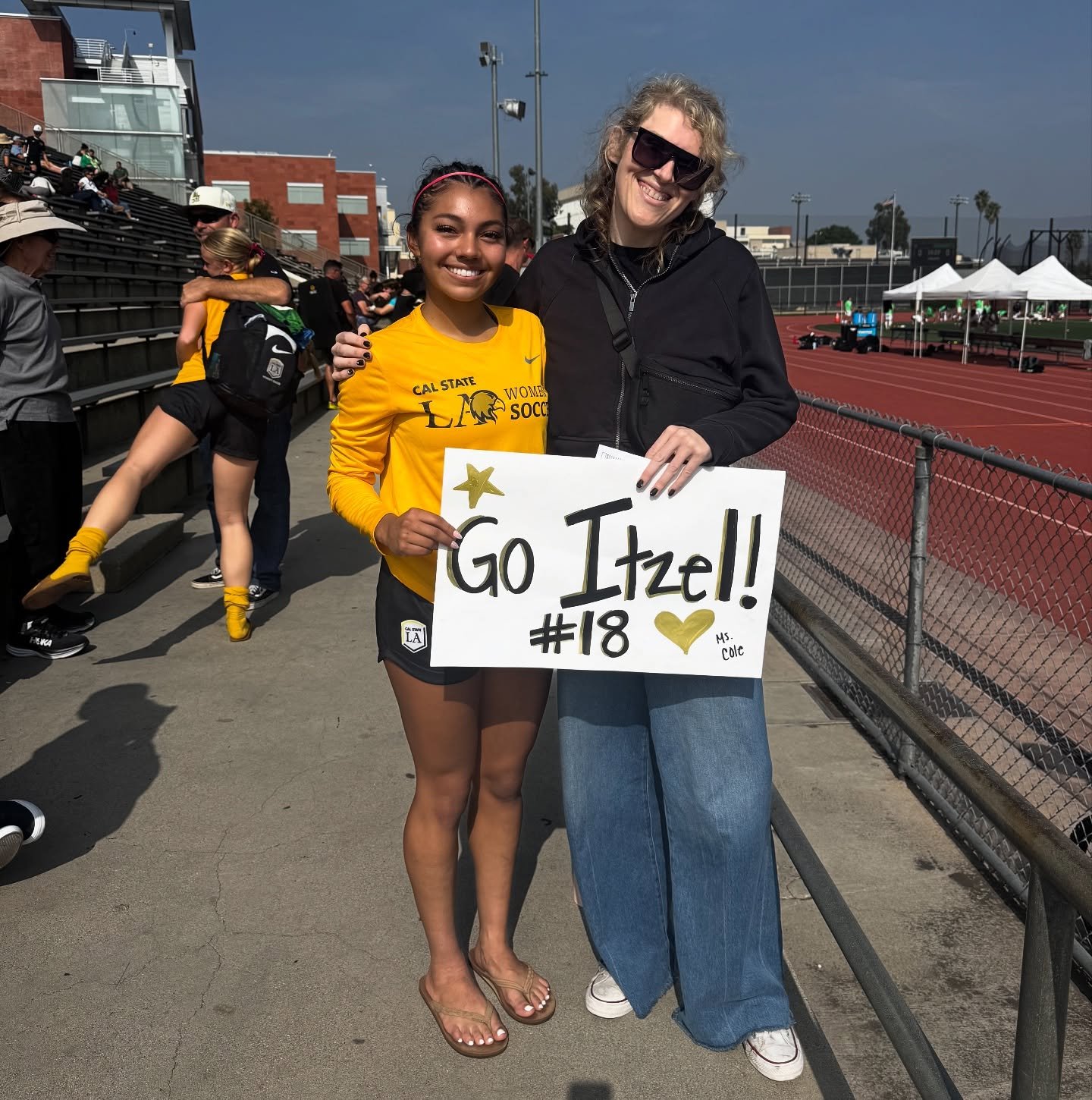 Full circle moment 💛⚽️
Today I was able to go see my former student (who was in my class TEN YEARS AGO!) playing soccer for @calstatelawsoc.

Seeing @iitzel.ramirezz out there, confident, thriving, and on a full scholarship honestly made me tear up.