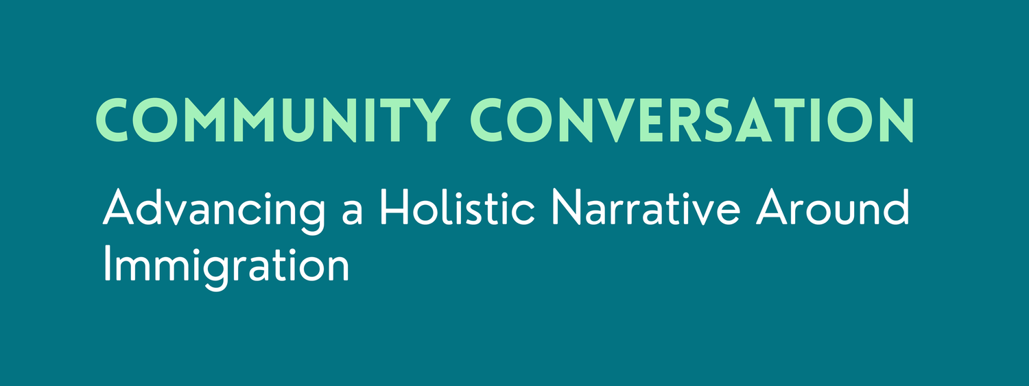 Community Conversation: Advancing a Holistic Narrative Around ...