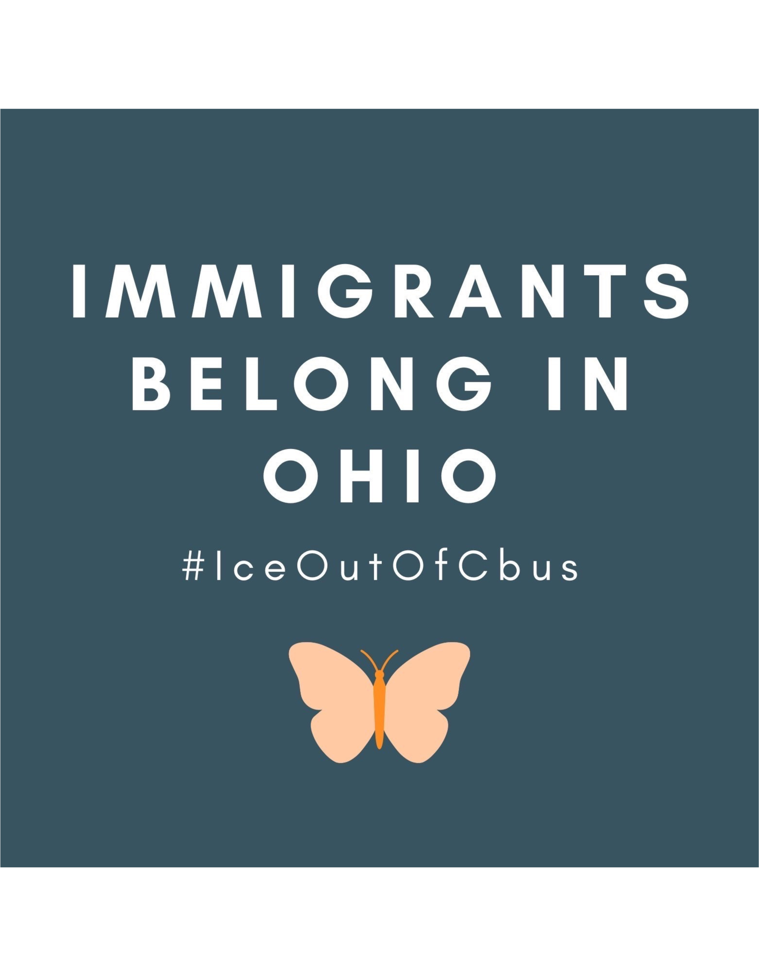 ICE is not welcome, immigrants are