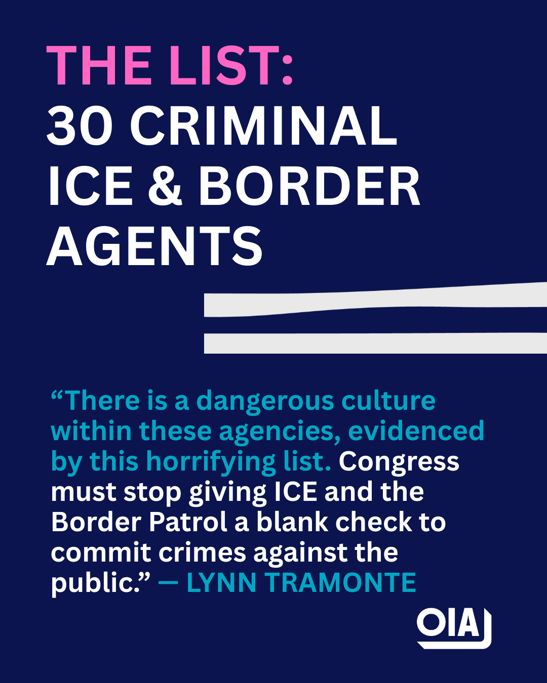 UPDATED: The List of Criminal Agents in ICE and Border Patrol