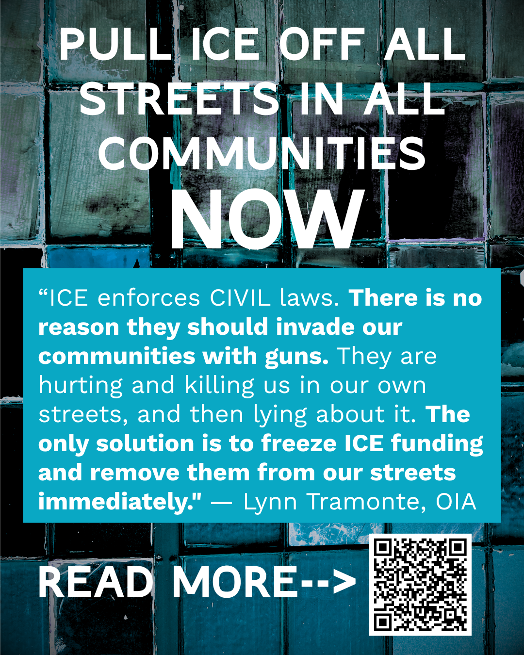 Pull ICE off US Streets, Now