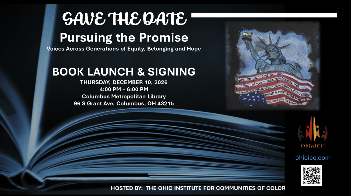 SAVE THE DATE! Join Us for the Book Launch for “Pursuing the Promise: Voices Across Generations of Equity, Belonging and Hope”
