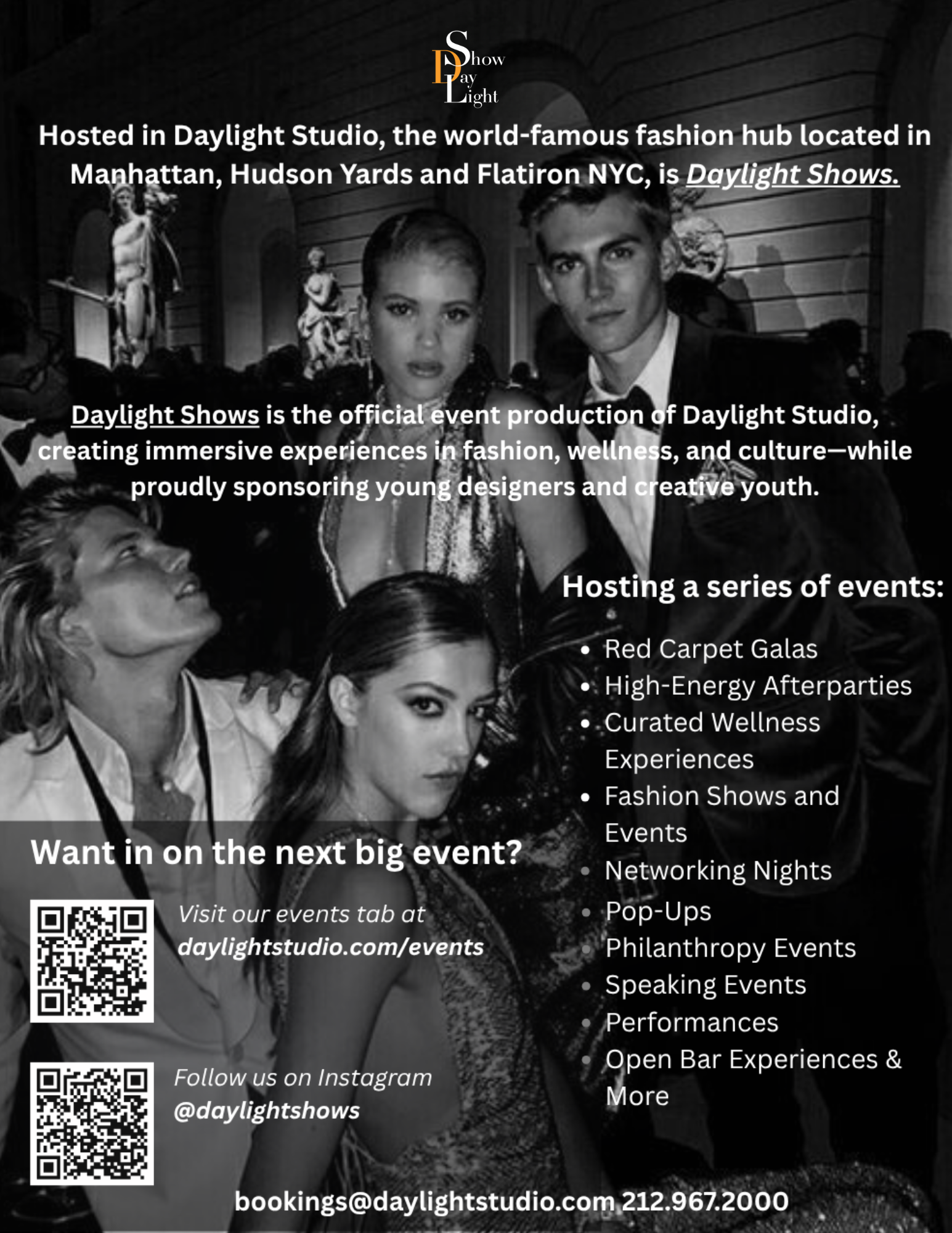 Daylight shows Flyer