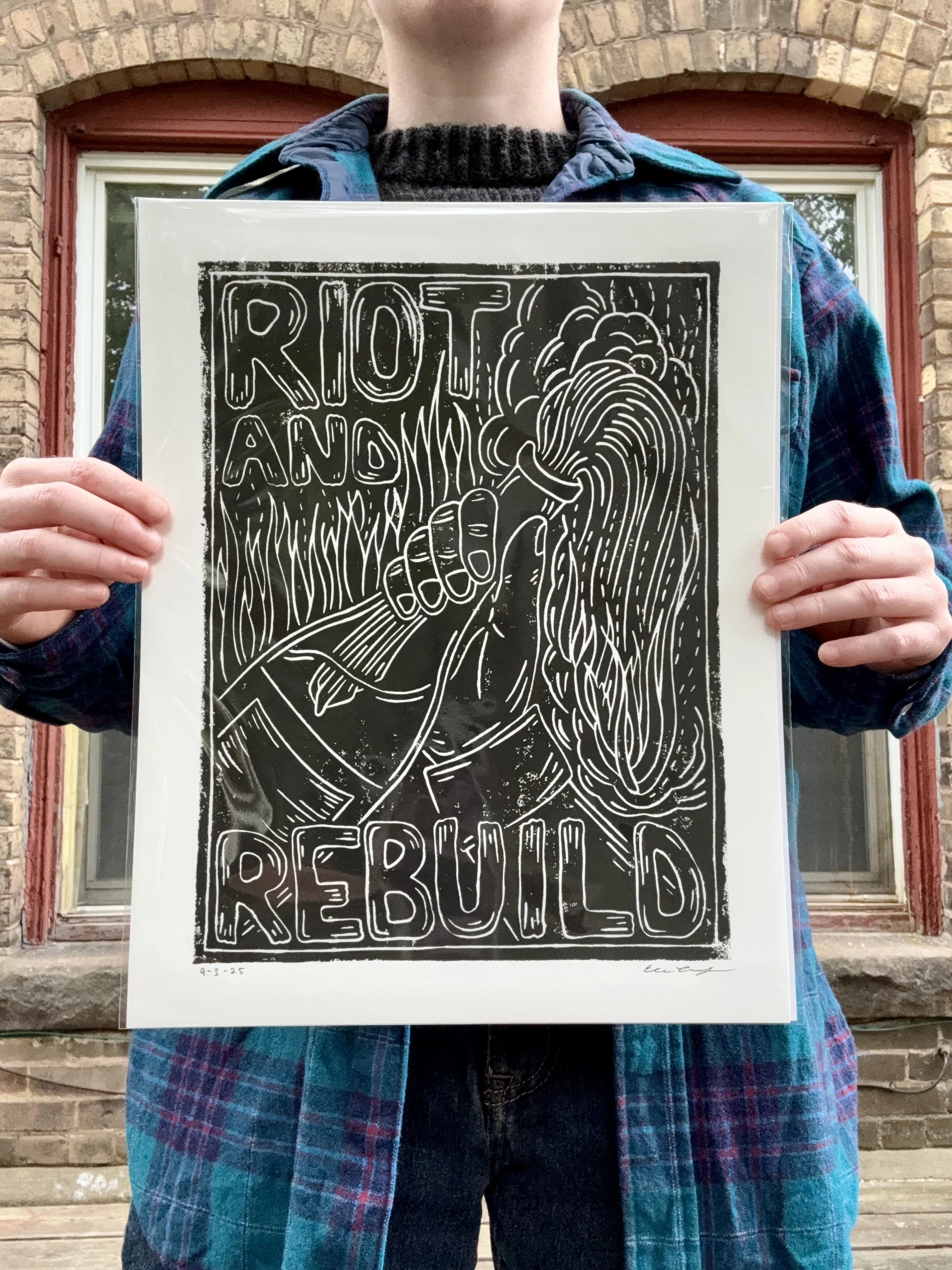 Riot and Rebuild print