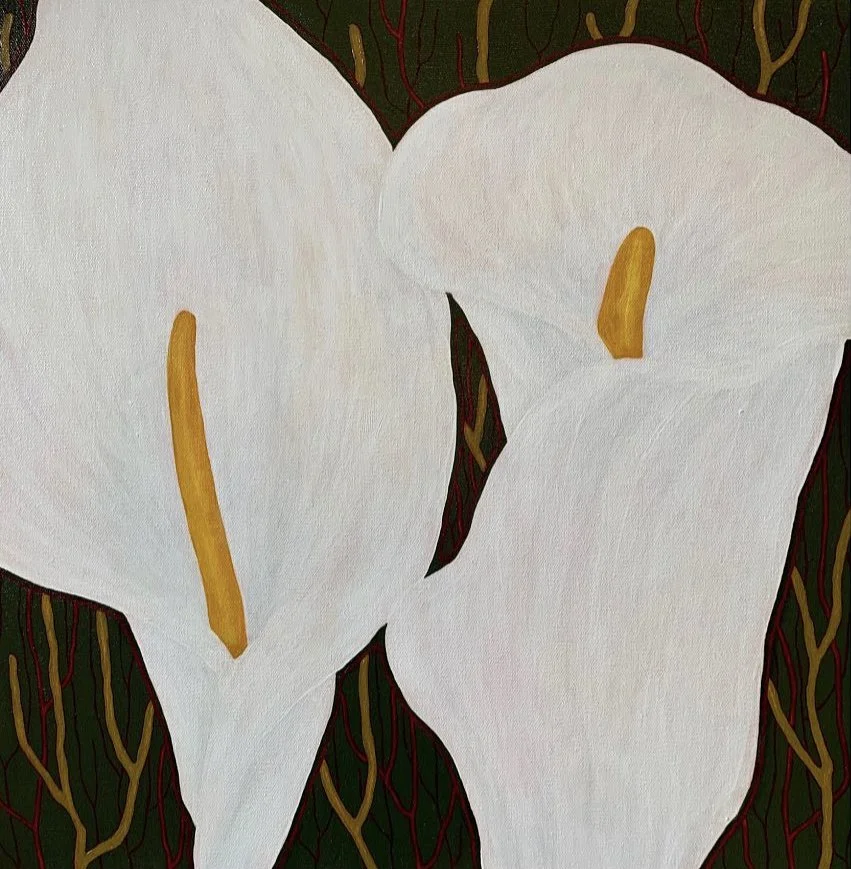 Closer, acrylic on canvas, May 2025