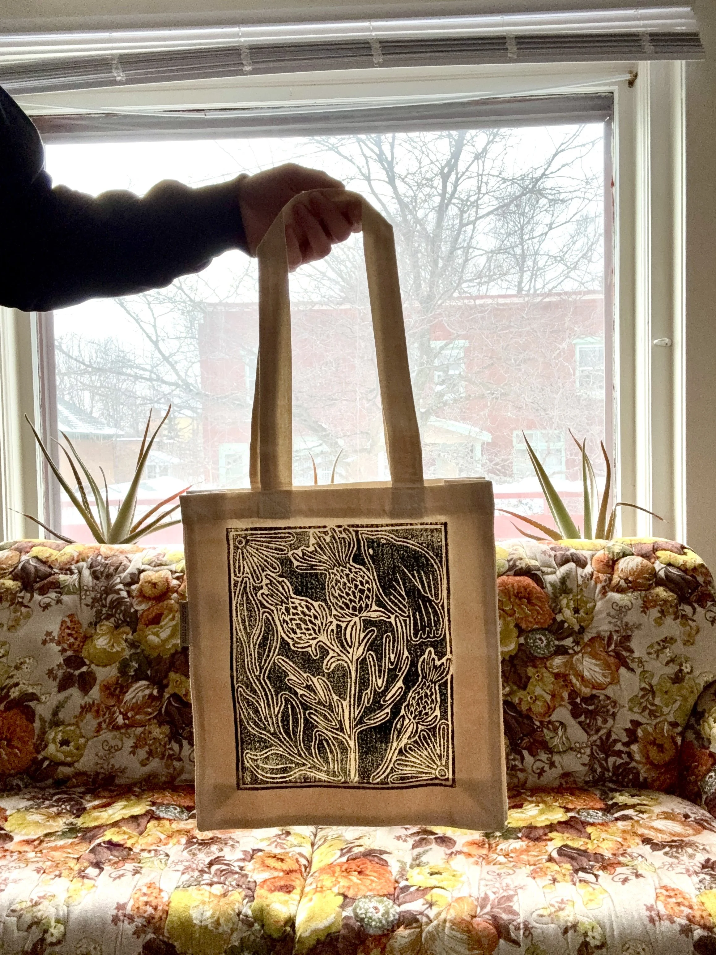 Thistle mini tote