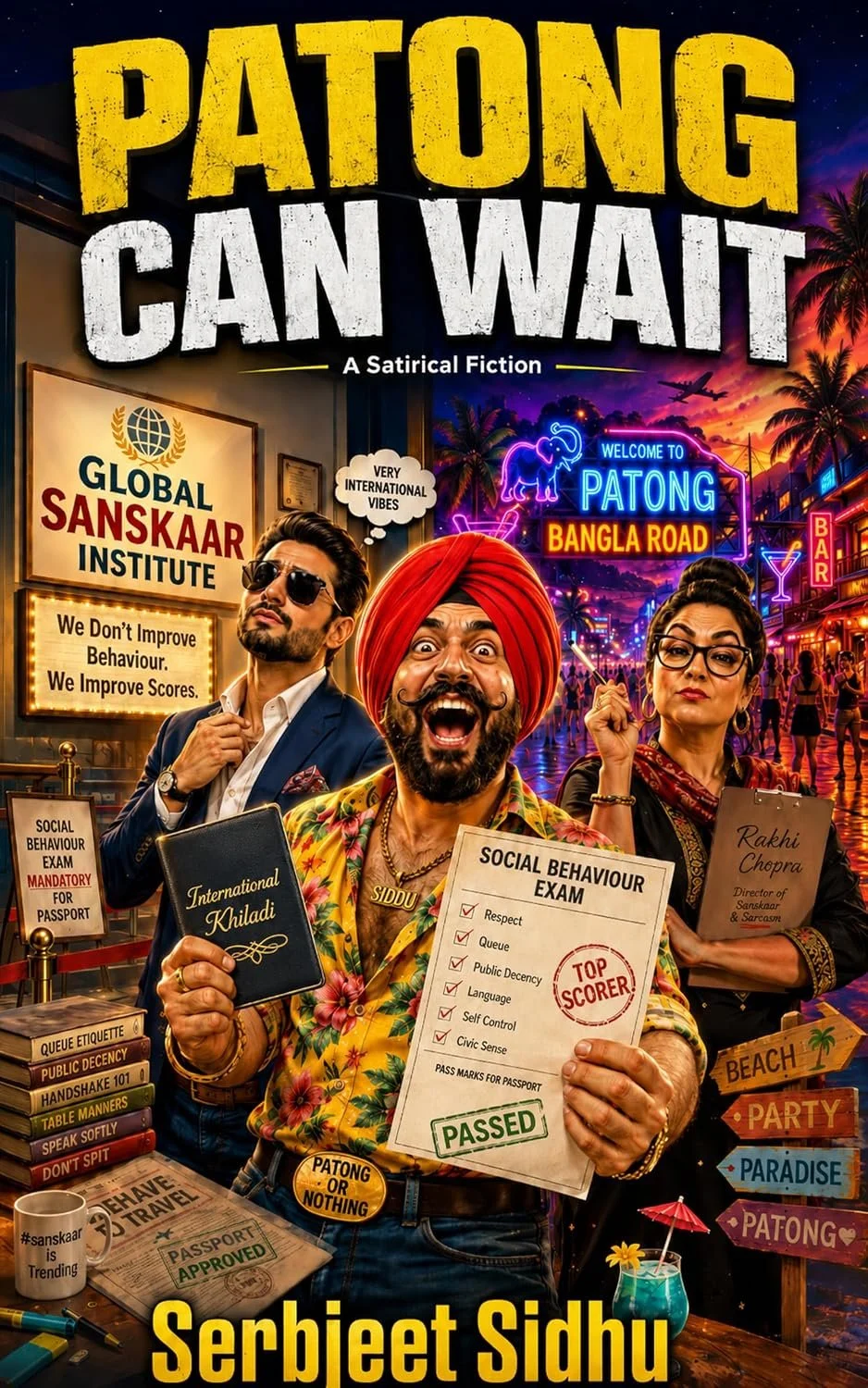 Meet SERBJEET SIDHU, author of “Patong Can Wait”