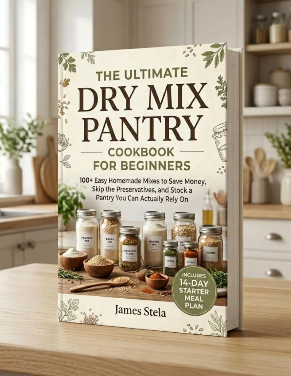 Meet James Stela, author of “The Ultimate Dry Mix Pantry Cookbook for Beginners”