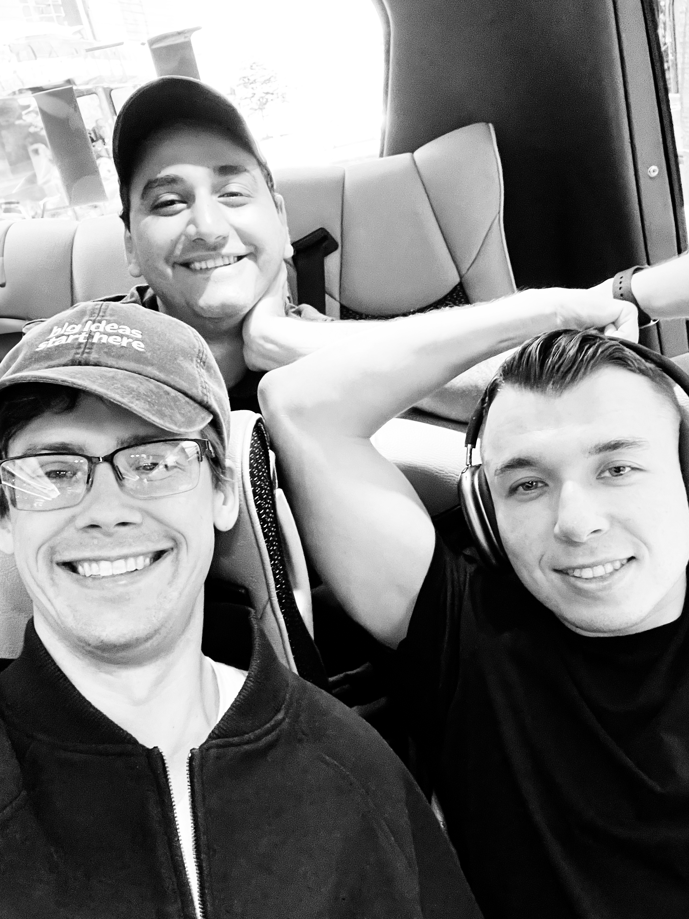 L/R John Horzen, Christian Killada, Trevor Tarnowski