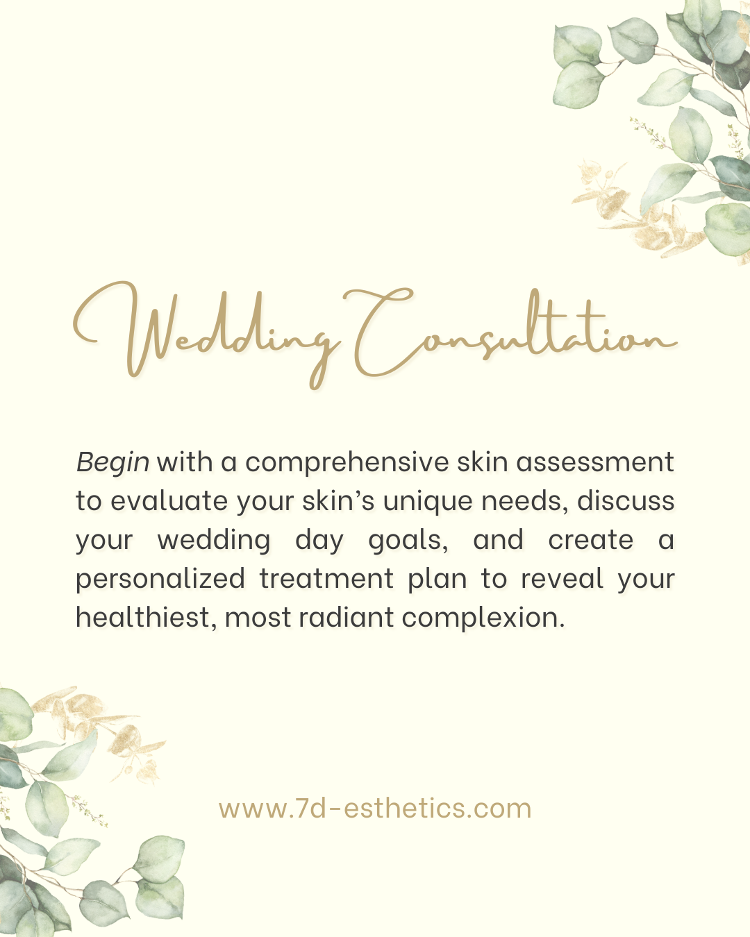 Wedding Consultation