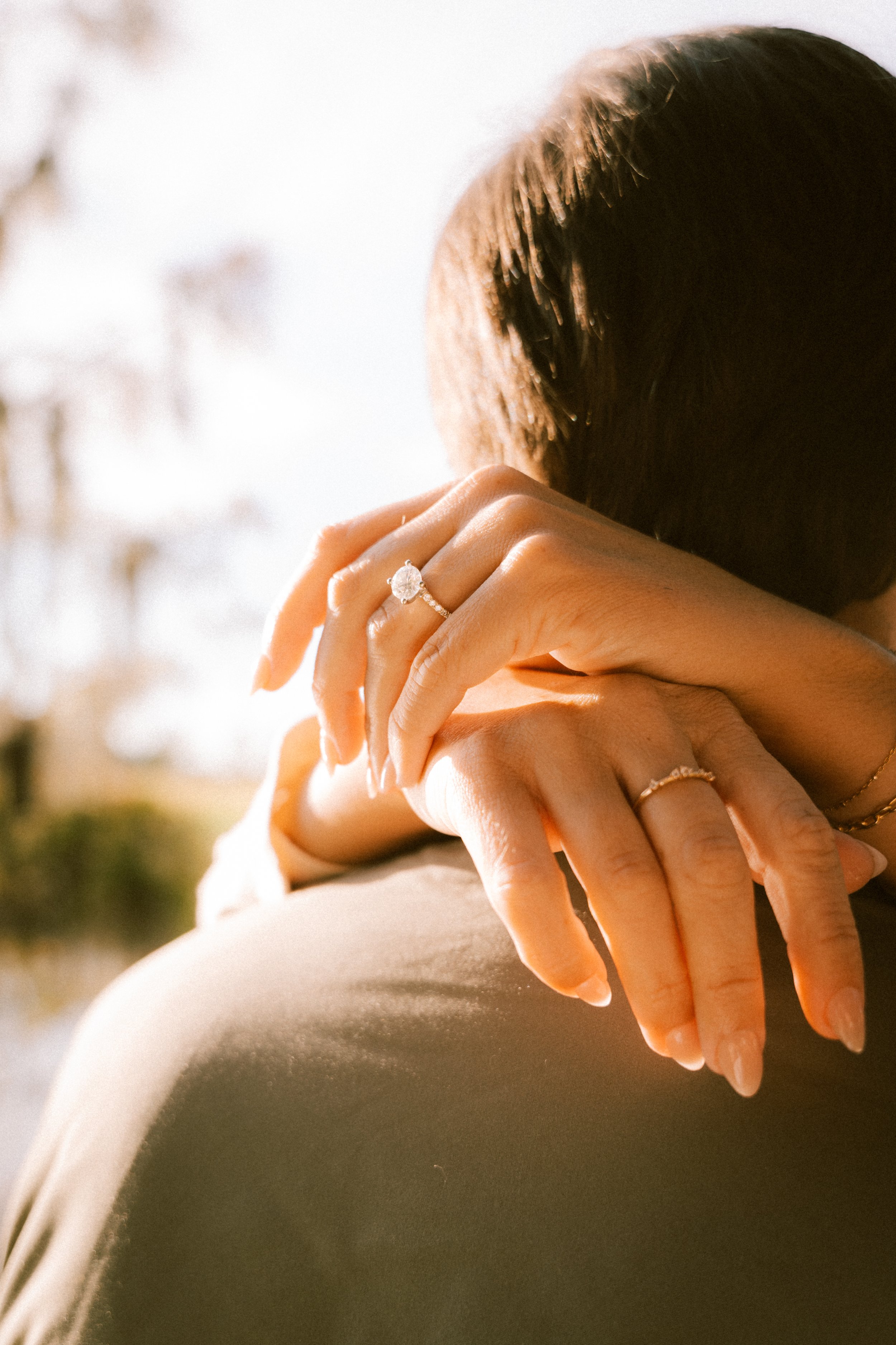 myrtle-beach-caledonia-golf-fish-club-engagement-golden-hour-ring-hand-carly thompson photography.jpg