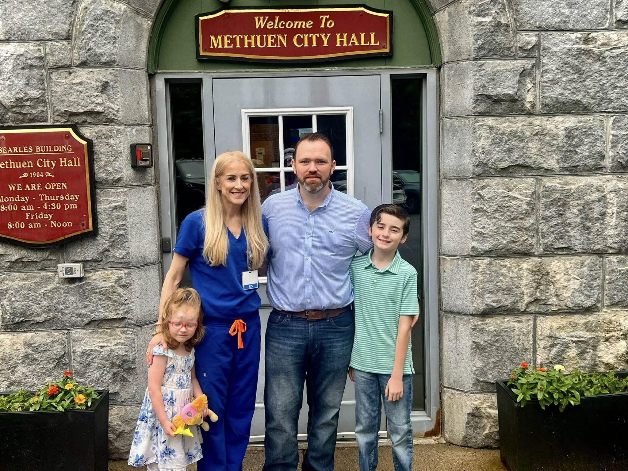 Drew Presents Hundreds of Signatures to Secure His Place on the Ballot For Methuen City Councilor At-Large
