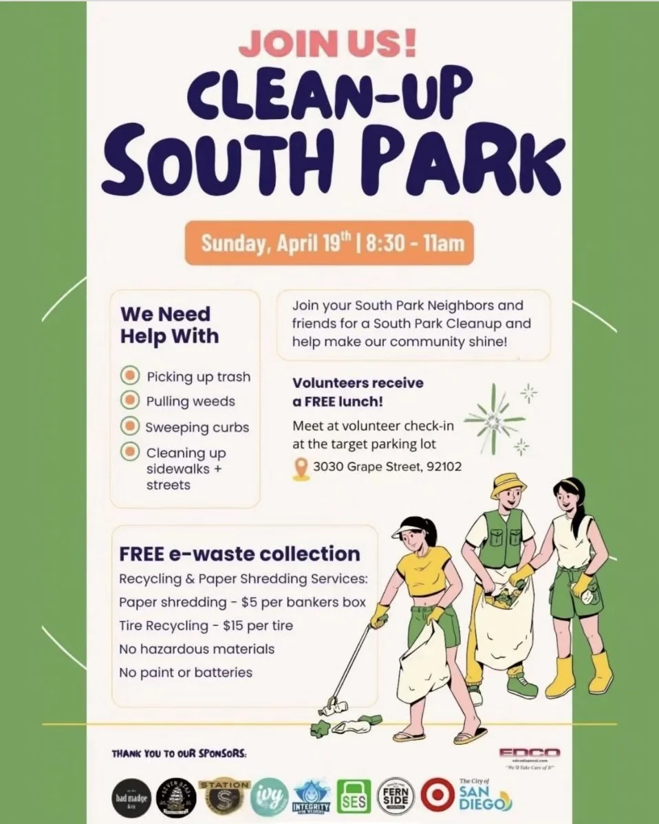 South Park Spring Clean Up