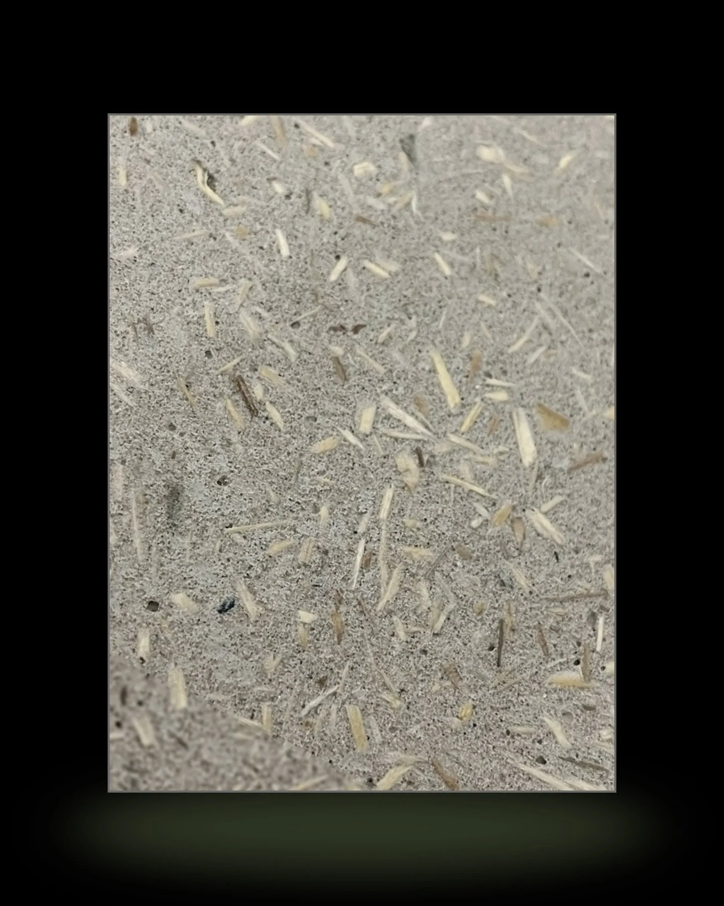 ROCK-PLASTER + WOOD CHIP