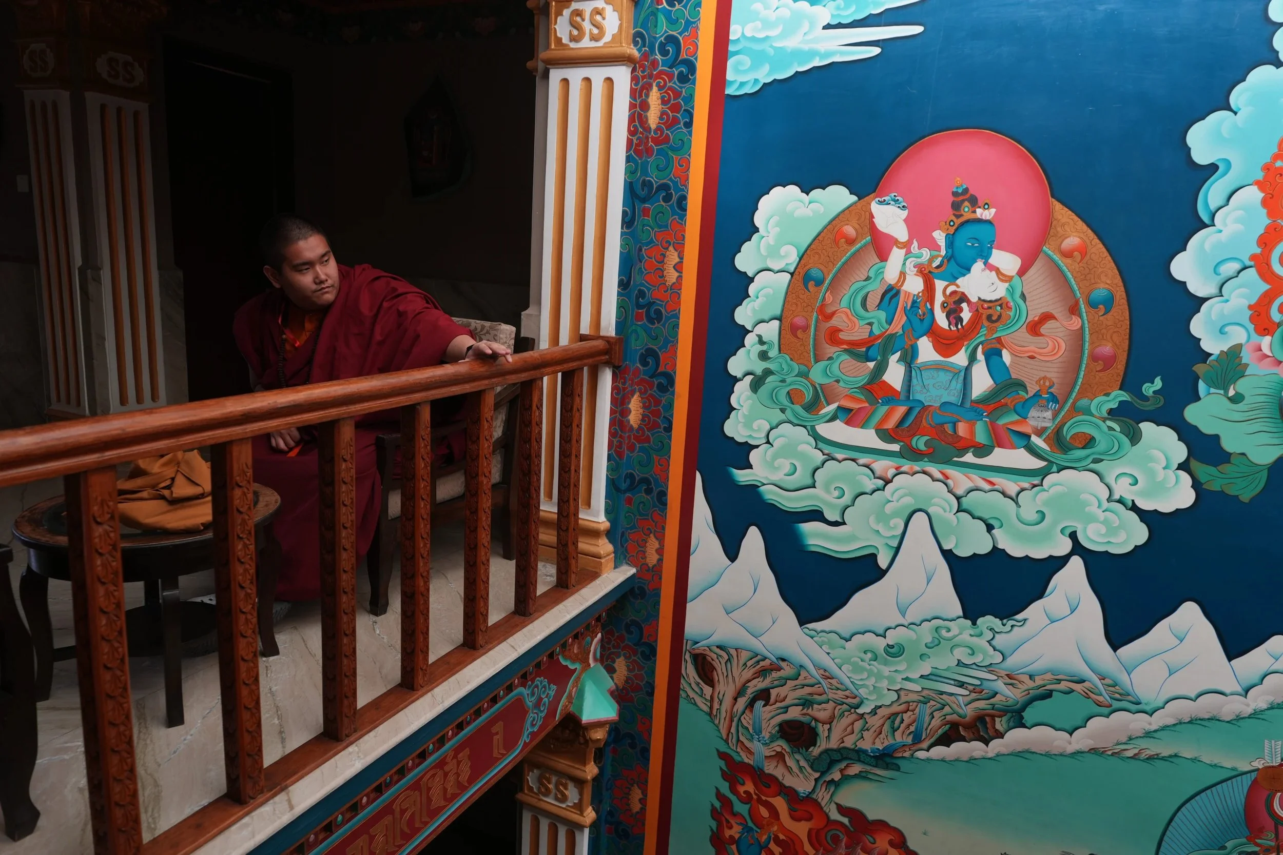 Years of deep source building yields an unmatched all-formats portrait of an American Buddhist lama’s Himalayan journey