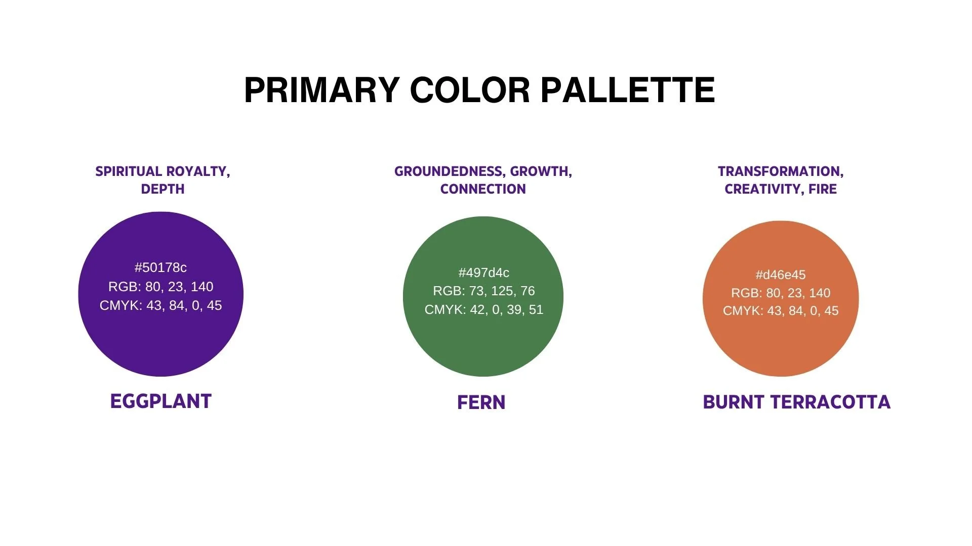 the primary colors of b3, with hex codes